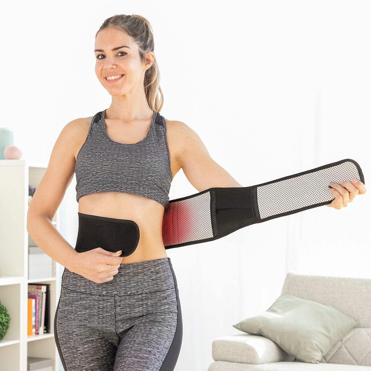 Innovagoods Thermische Correctiegordel Met Toermalijn-Magneten Tourmabelt Innovagoods
