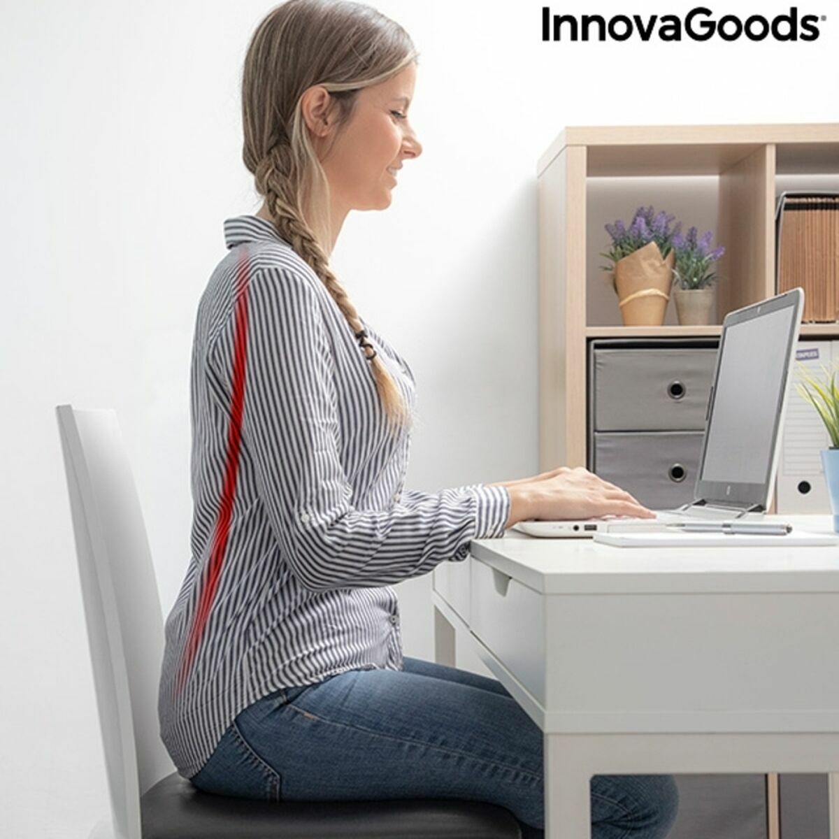 Innovagoods Thermische Correctiegordel Met Toermalijn-Magneten Innovagoods V0103232 (Refurbished A)