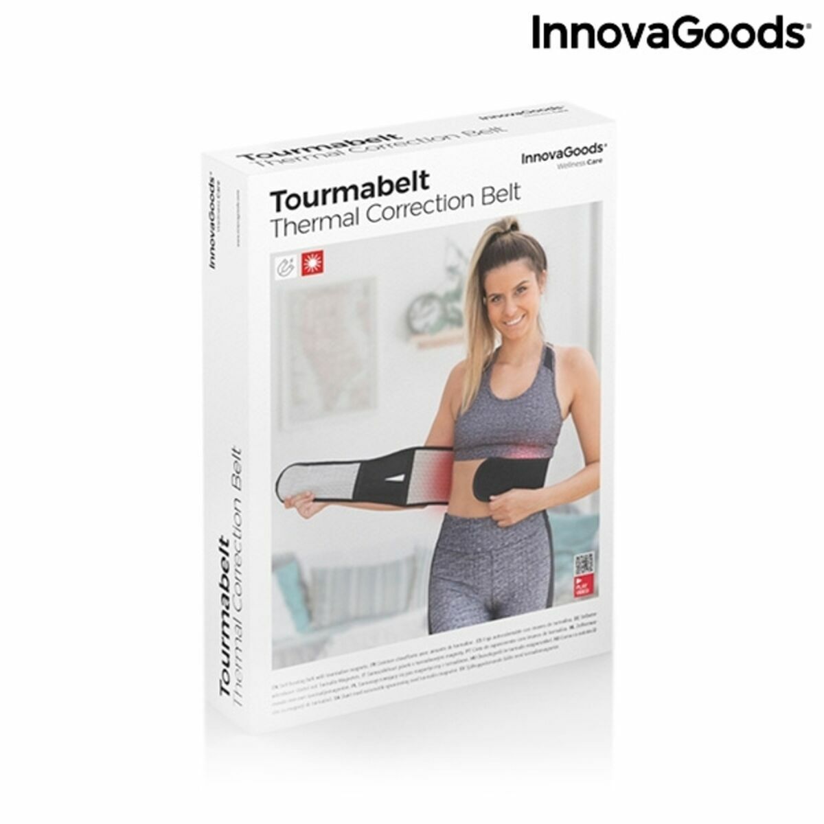 Innovagoods Thermische Correctiegordel Met Toermalijn-Magneten Innovagoods V0103232 (Refurbished A)